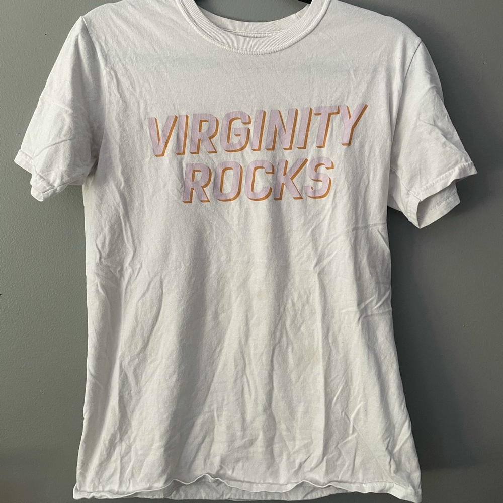Virginity rocks t shirt